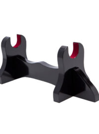 Single Sword Stand – Premium Piano Black Finish w/Red Felt